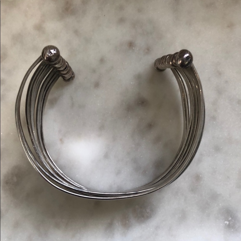 Hill tribe silver cuff